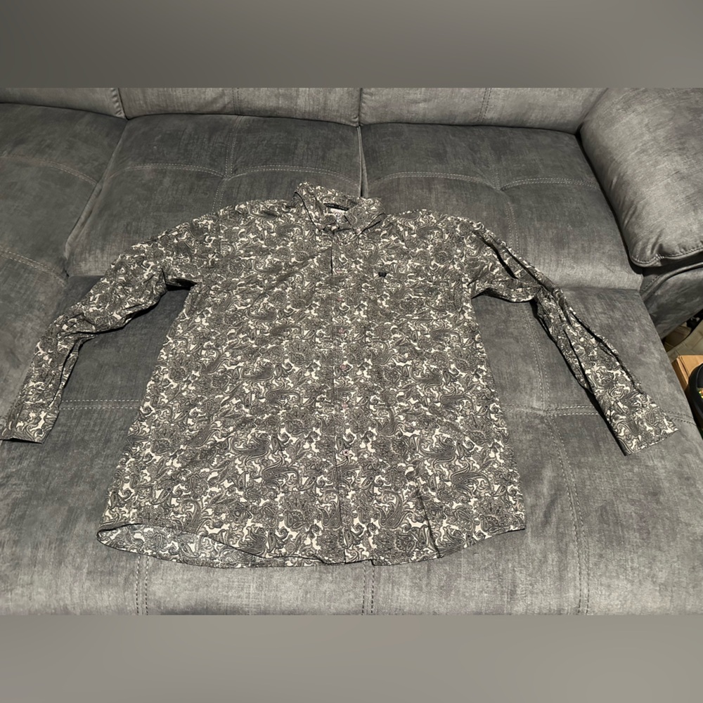 Cinch men’s long sleeve button up shirt